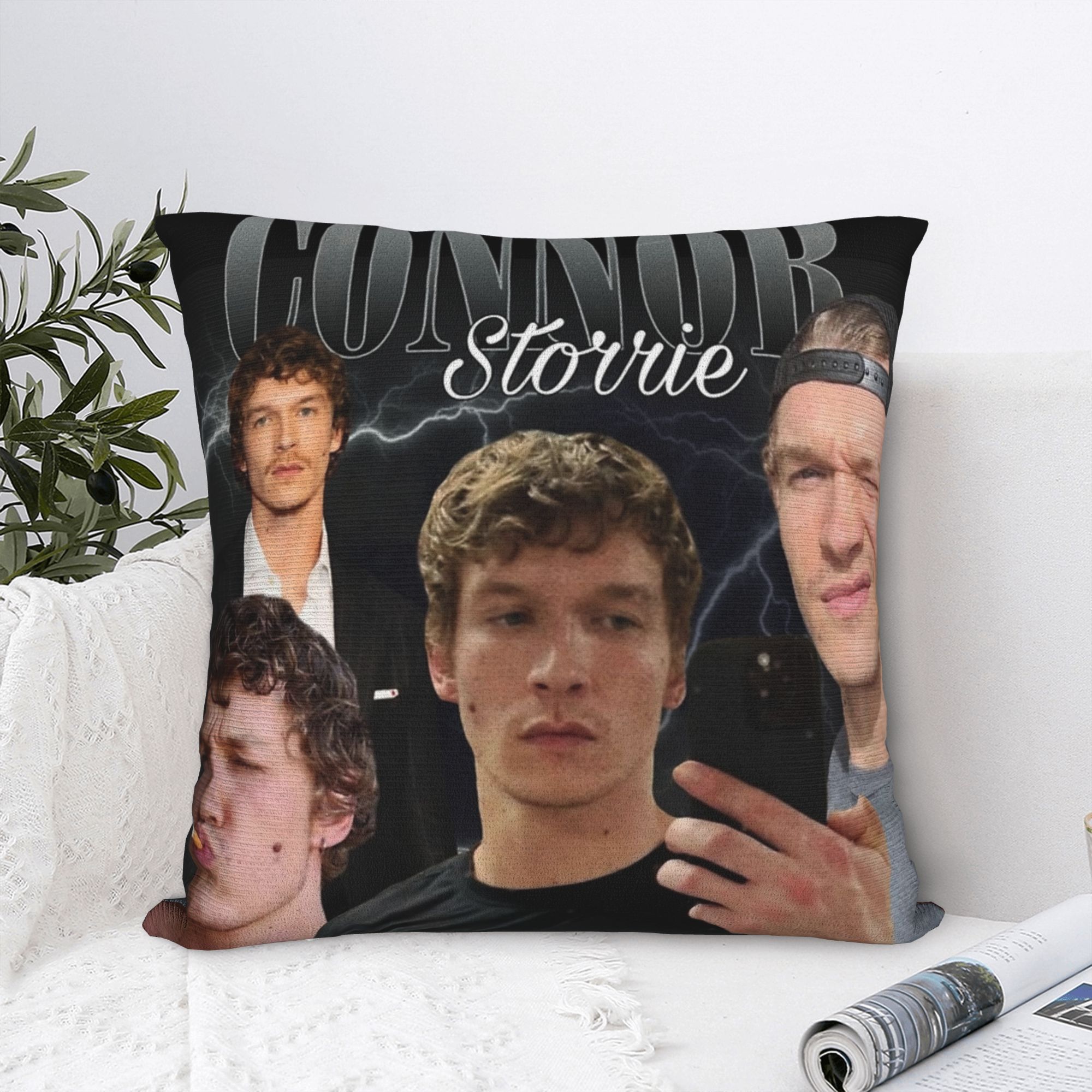 Connor Storrie Heated Rivalry  - Pillow Cover Sublimation บทวิจารณ์และราคา