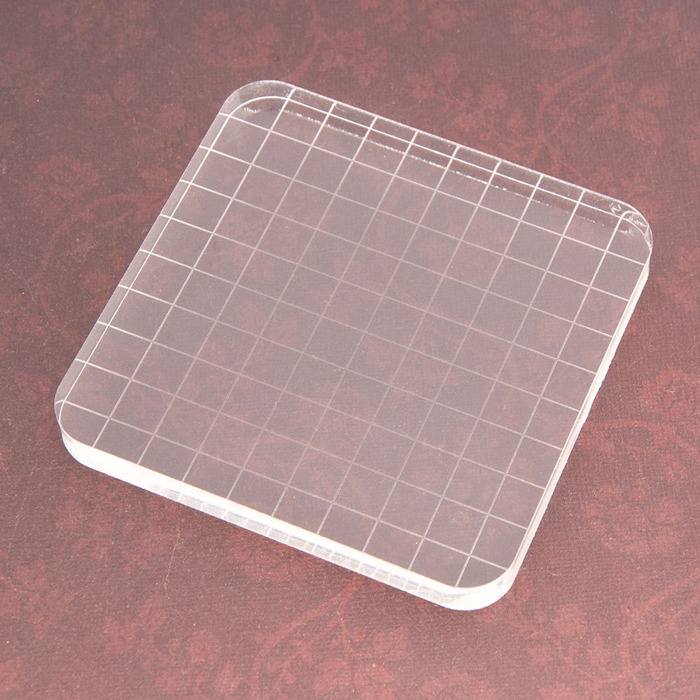 Clear Acrylic Stamp Block Use  - Photo Acrylic Block บทวิจารณ์และราคา
