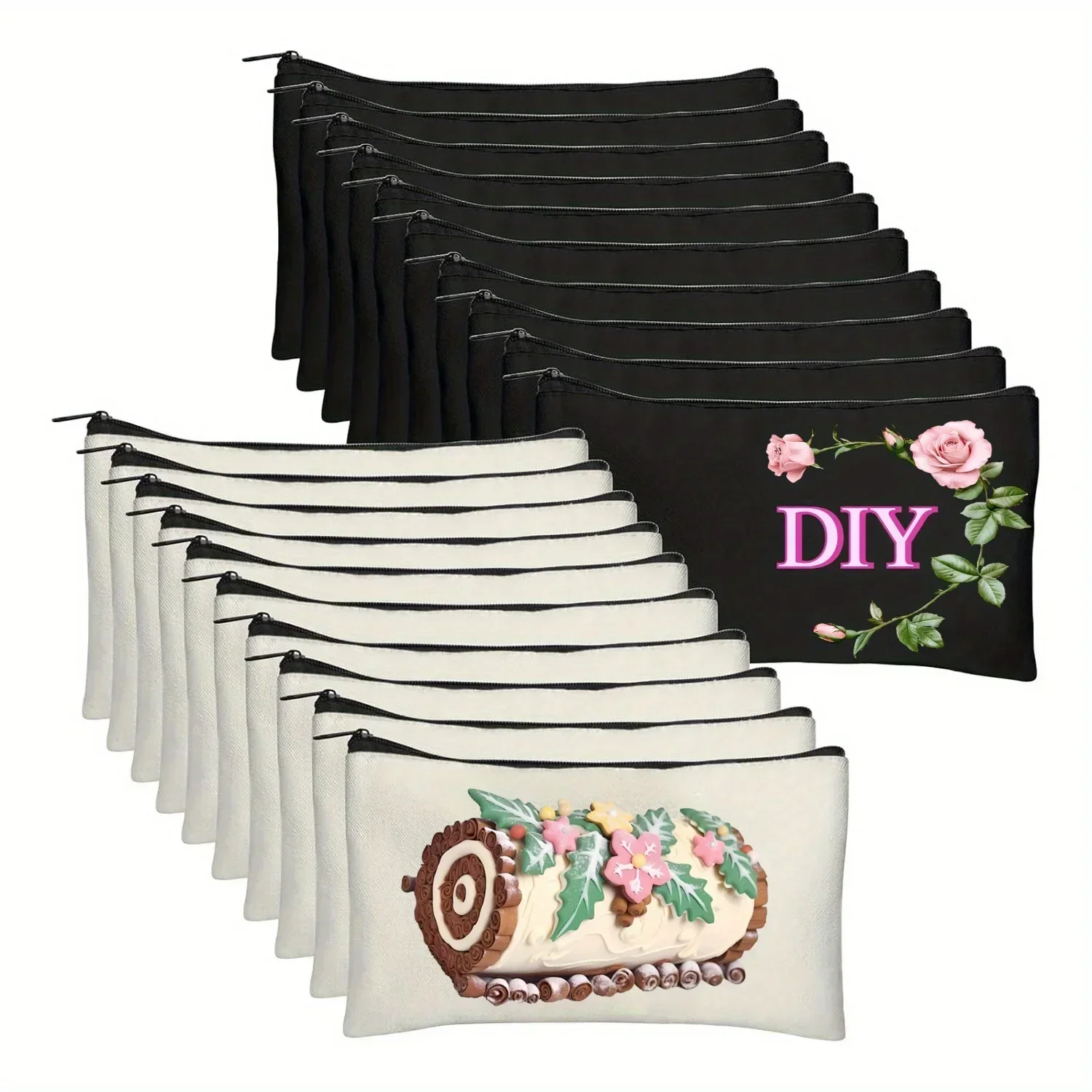 20pcs Sublimation Blank Makeup - Tote Bag Sublimation บทวิจารณ์และราคา