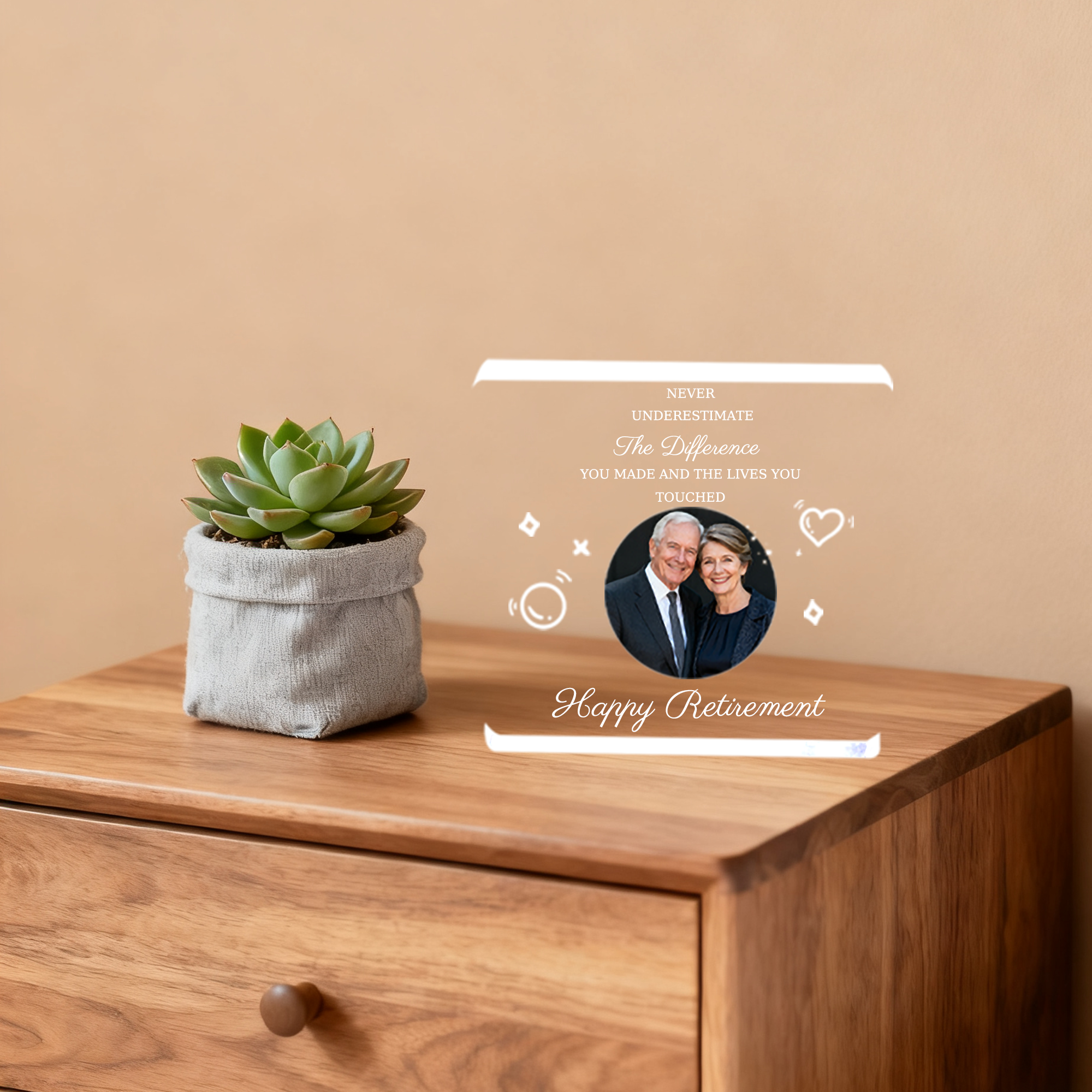 Personalized Photo Acrylic Blo - Photo Acrylic Block บทวิจารณ์และราคา