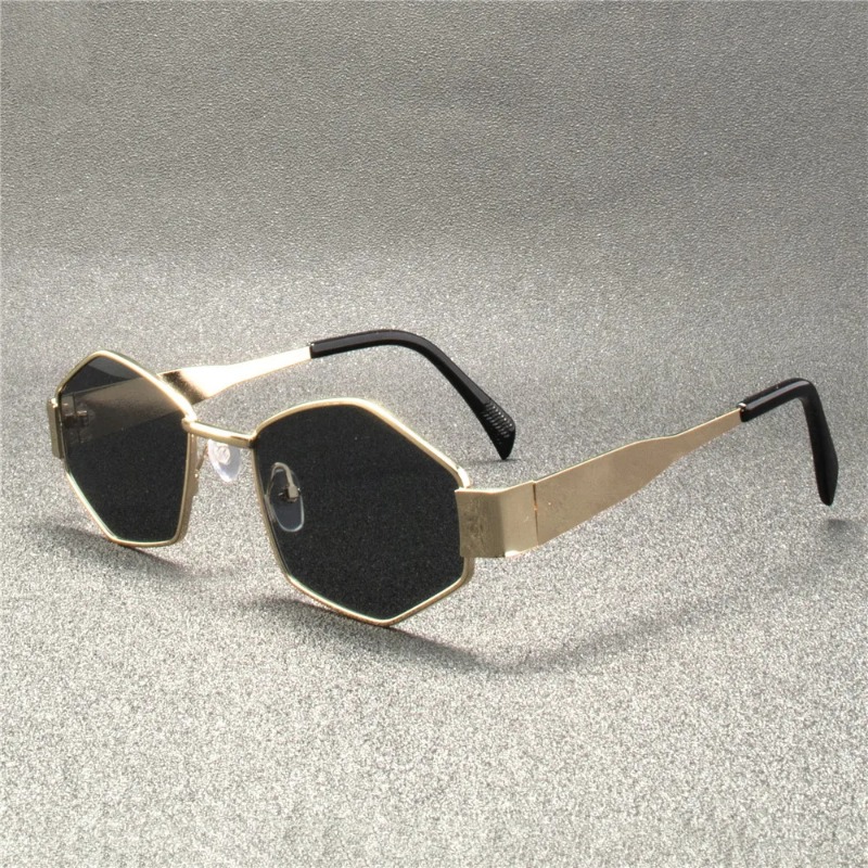 Vintage Punk Style Sunglasses  - Metal Photo Panel บทวิจารณ์และราคา