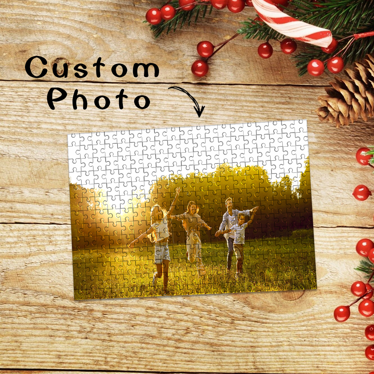 1pc Custom Photo Single Portra - Puzzle Blank White บทวิจารณ์และราคา