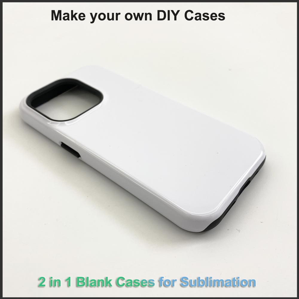 5 pcs 2 in 1 Blank Phone Case  - Phone Case Blank Print บทวิจารณ์และราคา