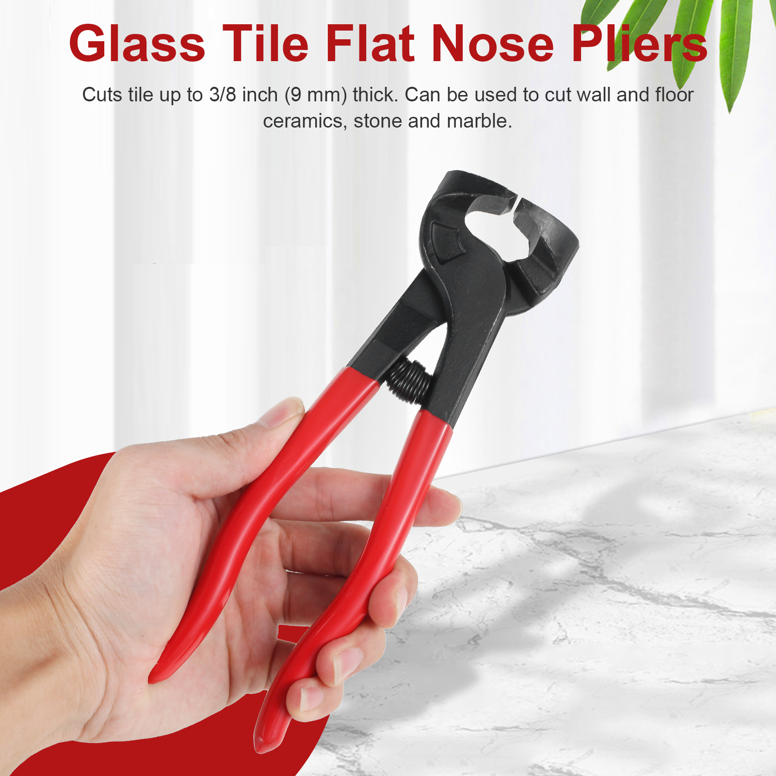 1/2Pcs Tile Nippers Mosaic Cut - Ceramic Tile Blank บทวิจารณ์และราคา