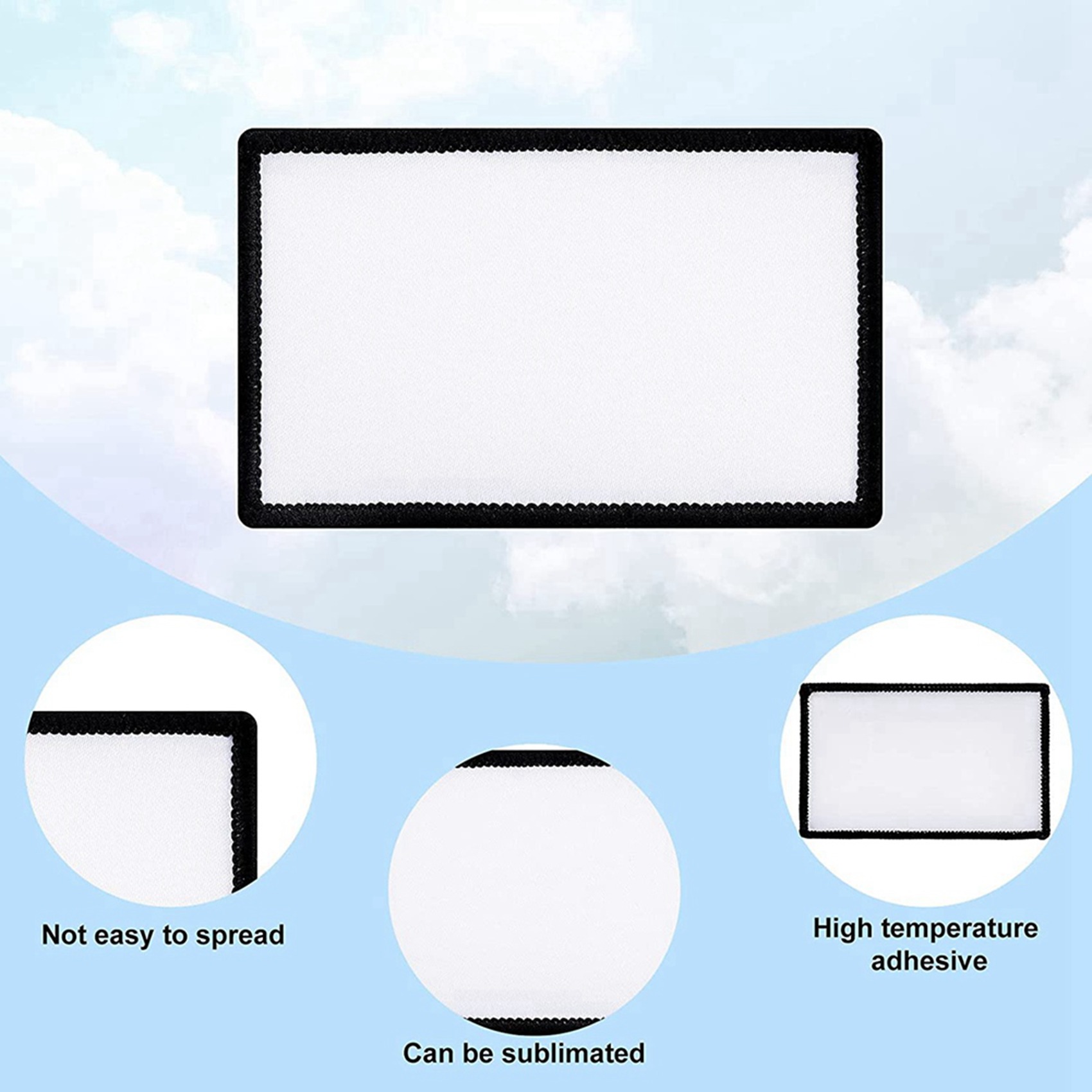 42 Pcs Sublimation Patches Bla - Hat Sublimation Blank บทวิจารณ์และราคา