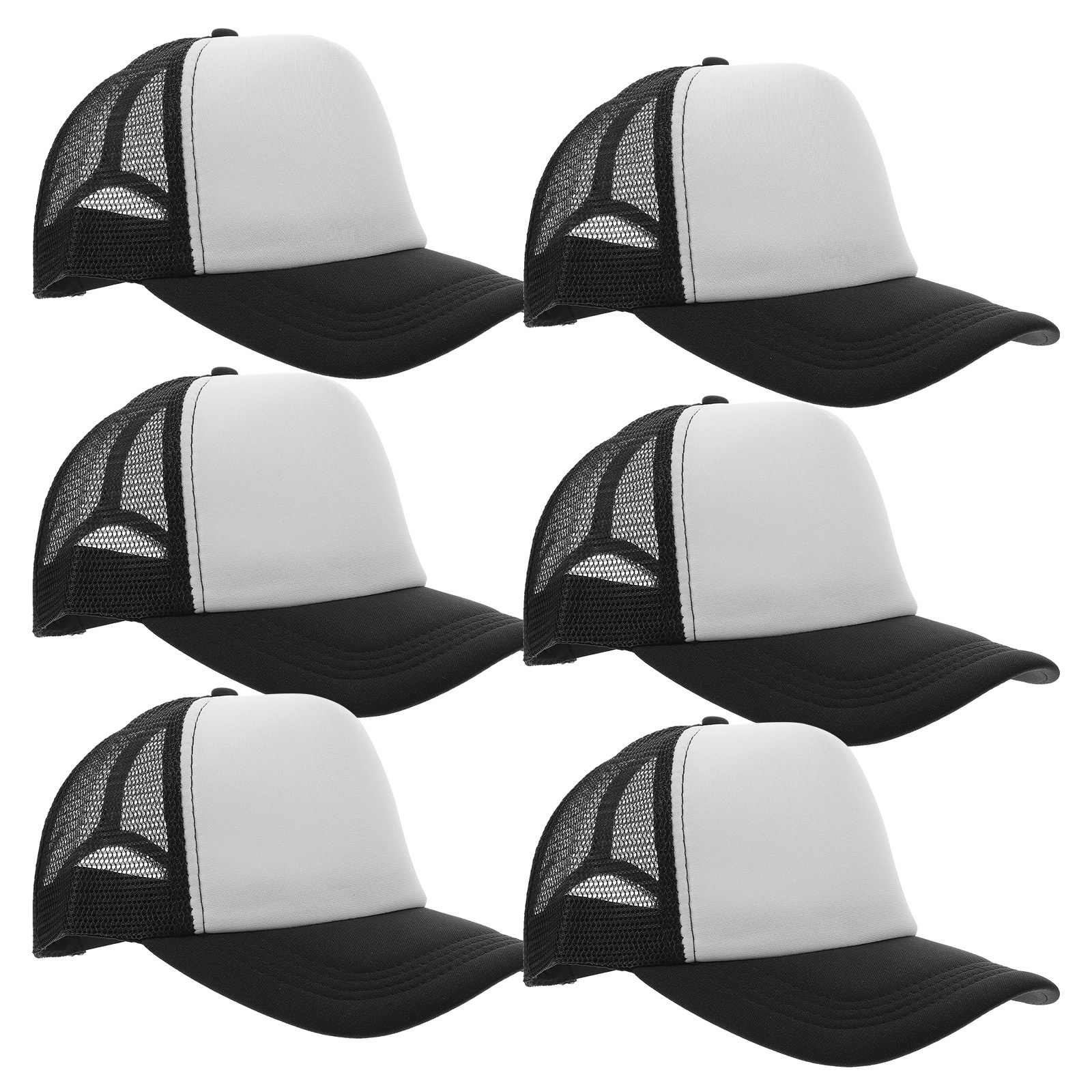 10Pcs Blank Baseball Caps Mesh - Hat Sublimation Blank บทวิจารณ์และราคา