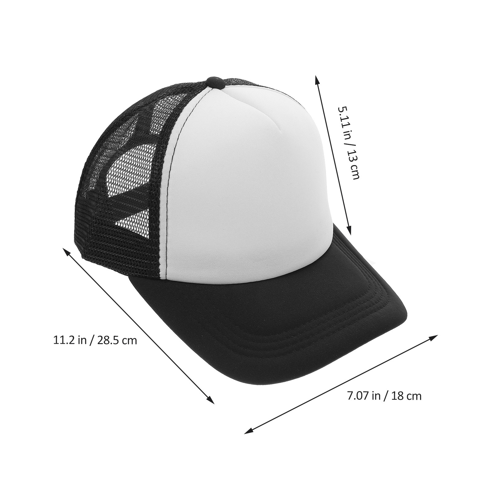 10Pcs Blank Baseball Caps Mesh - Hat Sublimation Blank บทวิจารณ์และราคา