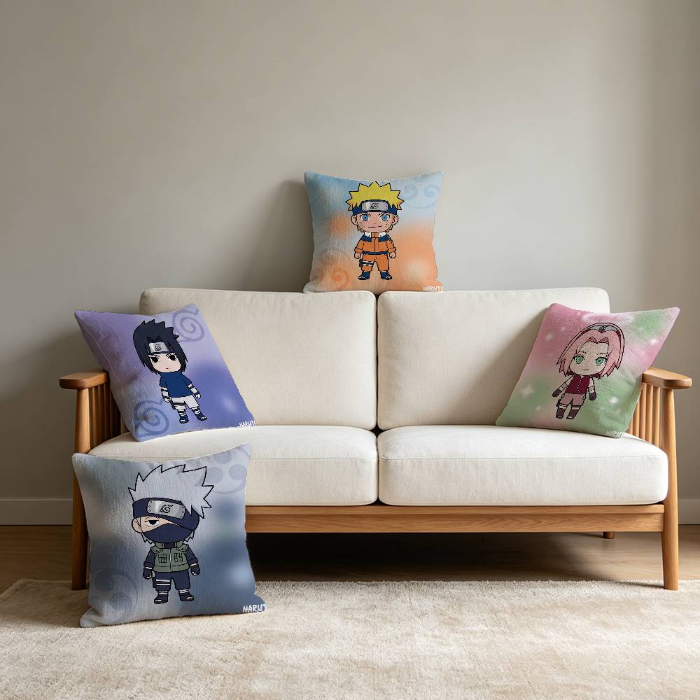 Uzumaki Naruto Fashion Decor T - Pillow Cover Sublimation บทวิจารณ์และราคา
