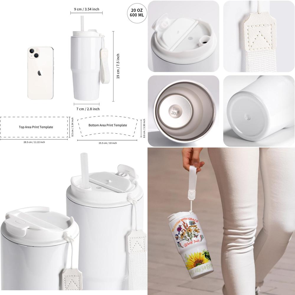 20 oz White Sublimation Tumble - Tumbler 20Oz White บทวิจารณ์และราคา