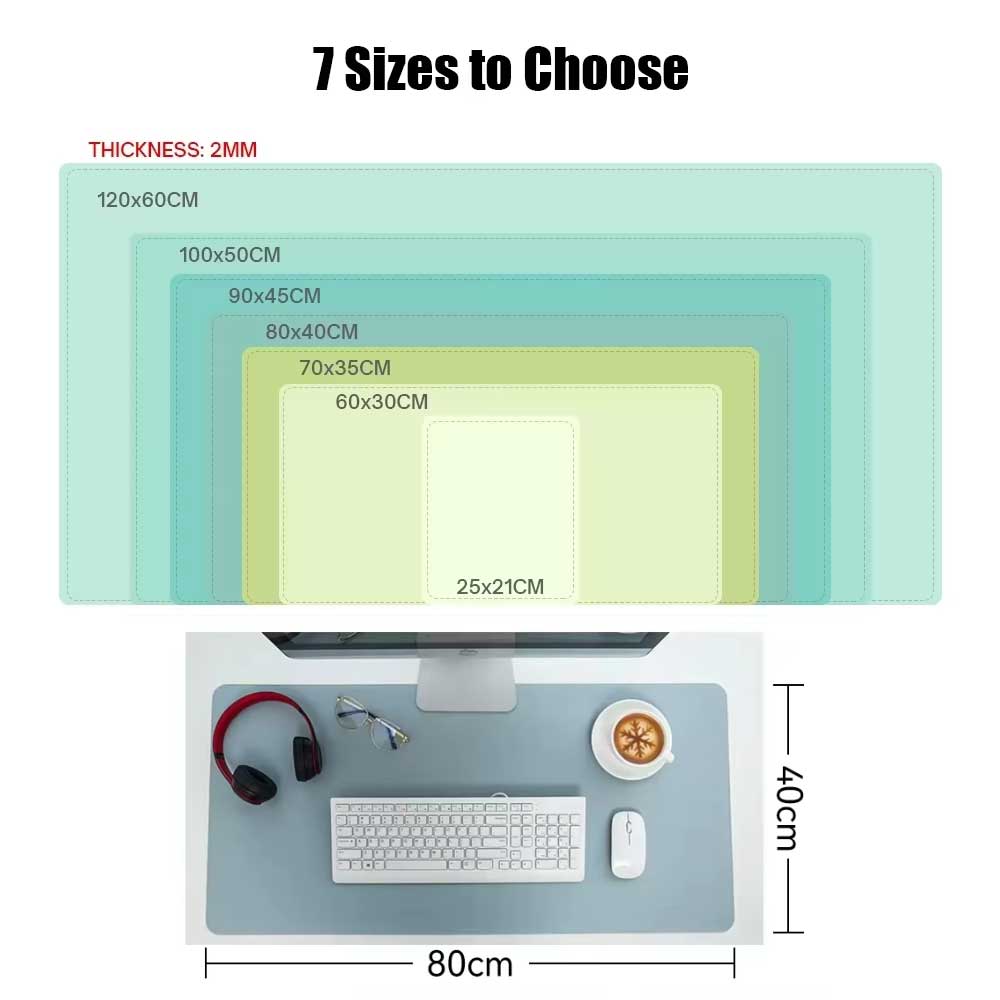 Large Size Office Computer Des - Mouse Pad Blank Sublimation บทวิจารณ์และราคา