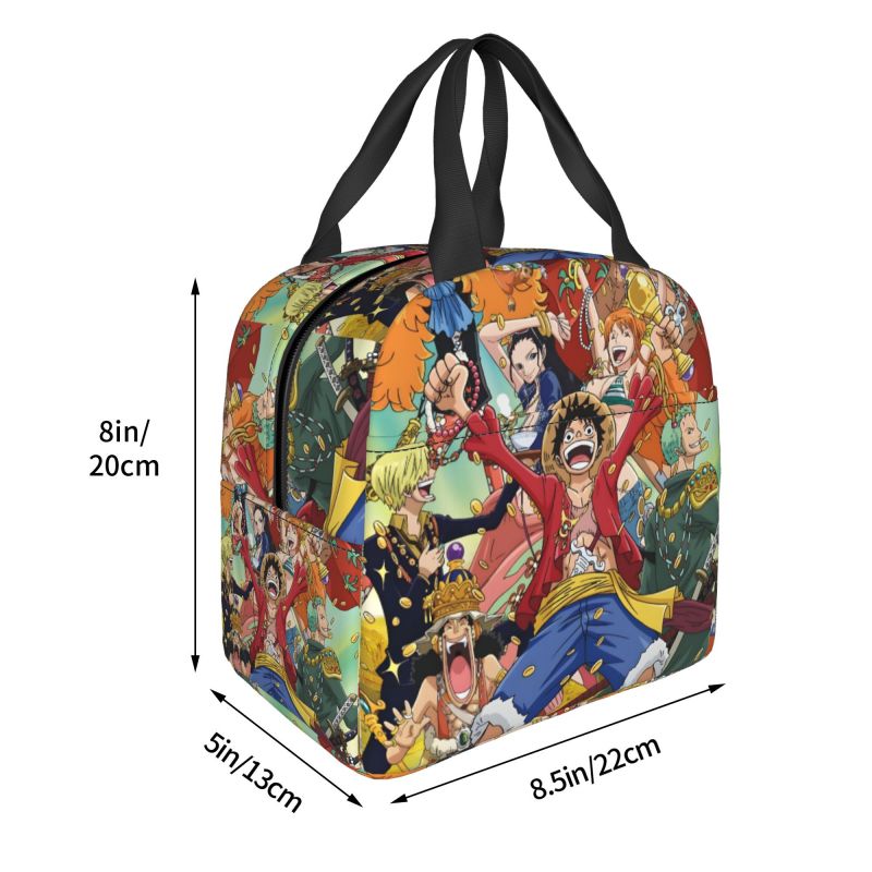 Anime One Piece Lunch Box Mult - Tote Bag Sublimation บทวิจารณ์และราคา