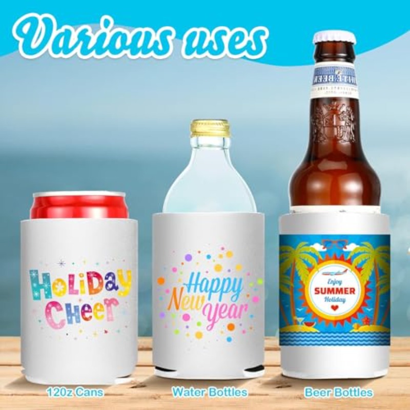 5/10 Pcs Blank Sublimation Can - Puzzle Blank White บทวิจารณ์และราคา