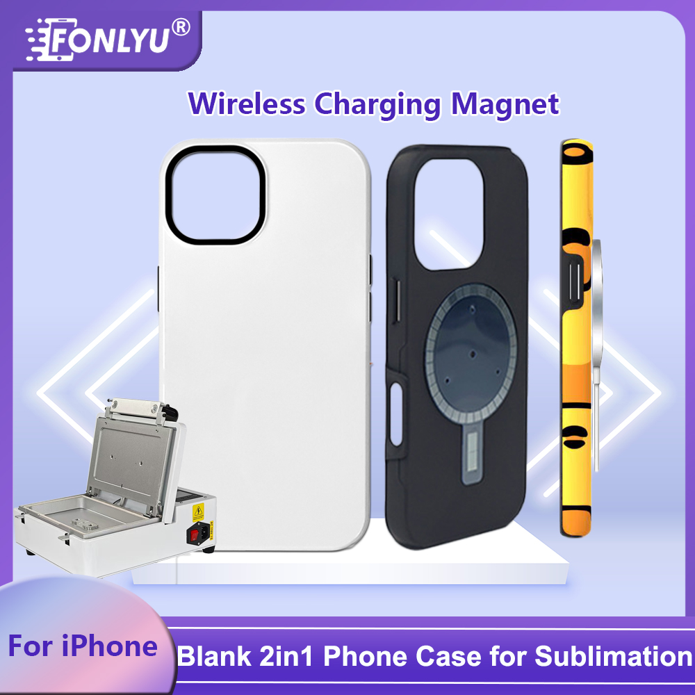 FONLYU 5PC Blank Magentic 2 in - Phone Case Blank Print บทวิจารณ์และราคา