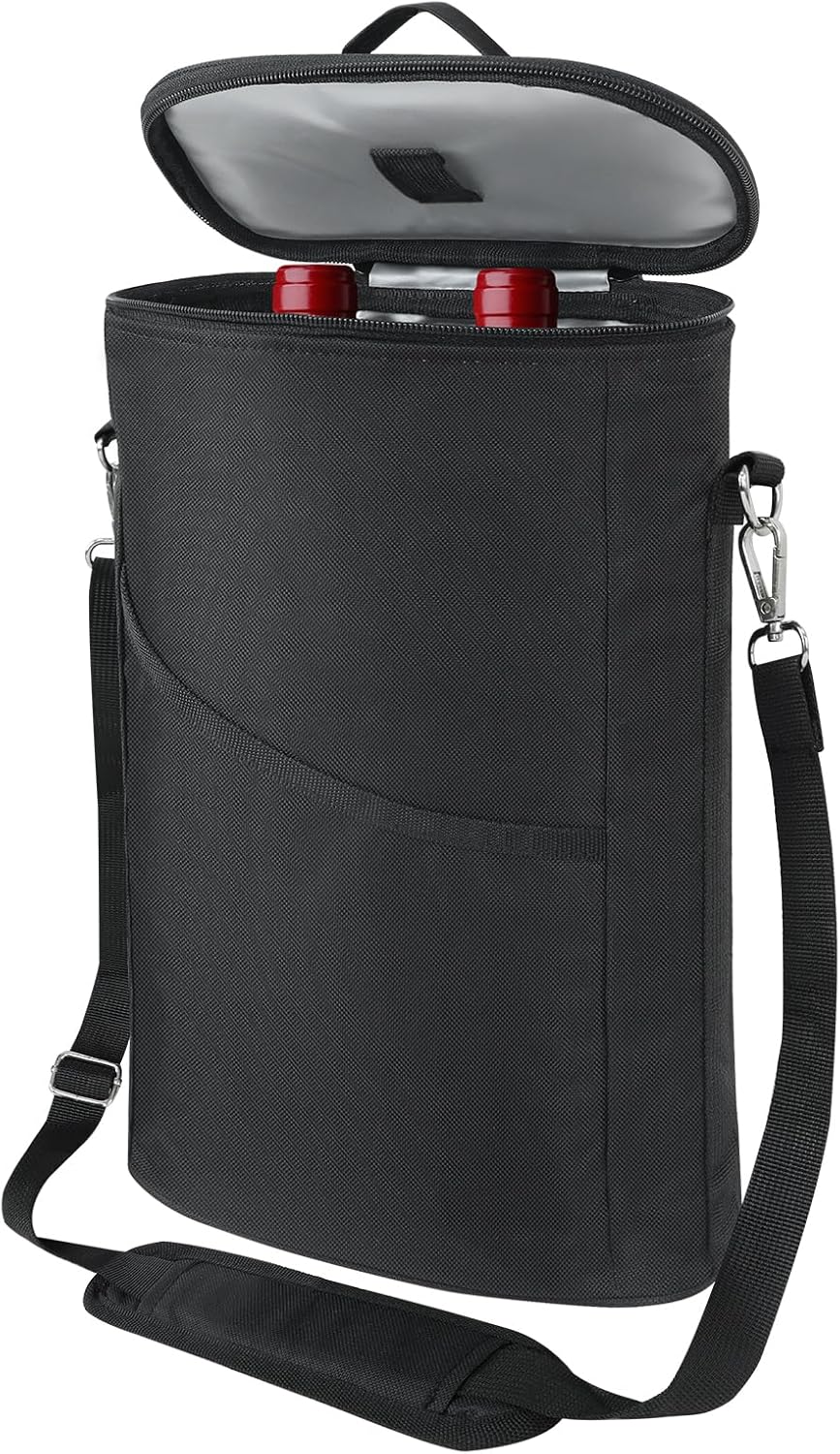 2 Bottle Wine Cooler Bag, Leak - Tote Bag Sublimation บทวิจารณ์และราคา