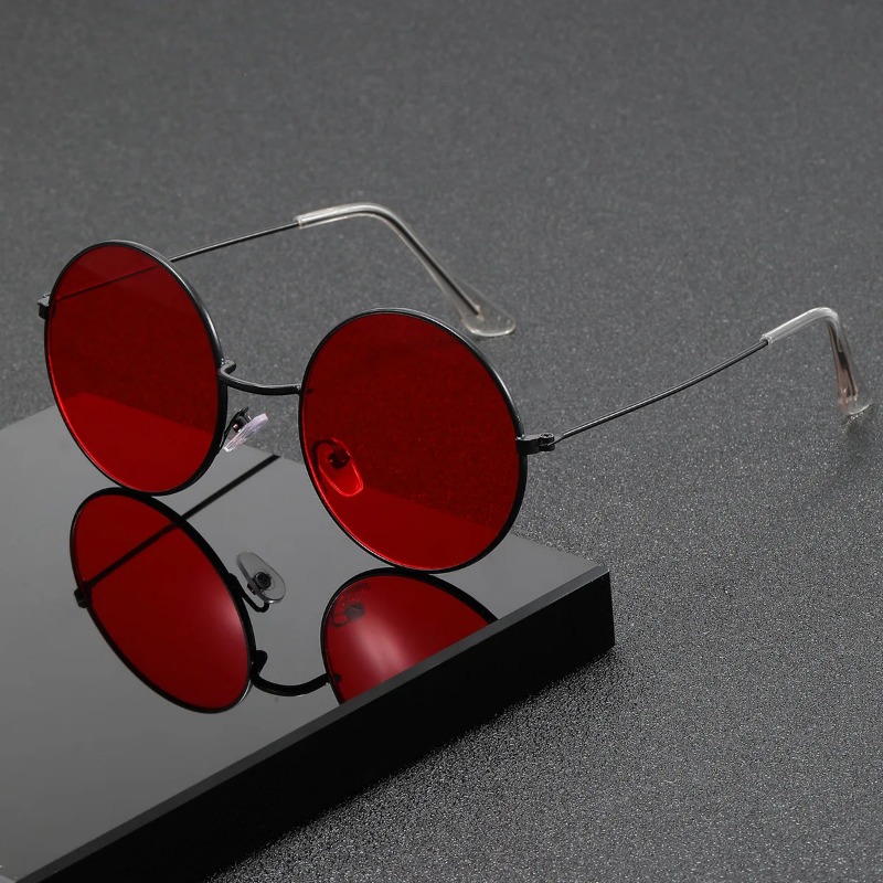 Retro New Punk Style Sunglasse - Metal Photo Panel บทวิจารณ์และราคา