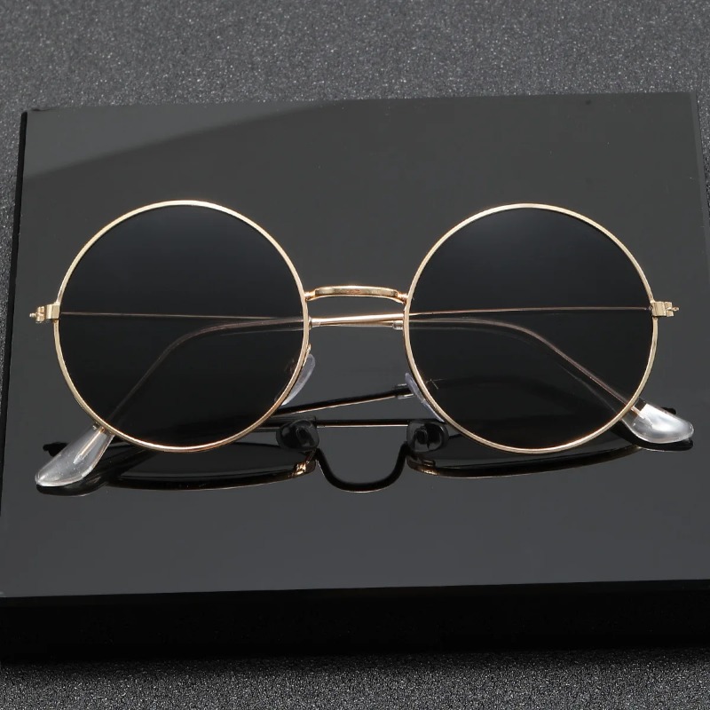 Retro New Punk Style Sunglasse - Metal Photo Panel บทวิจารณ์และราคา