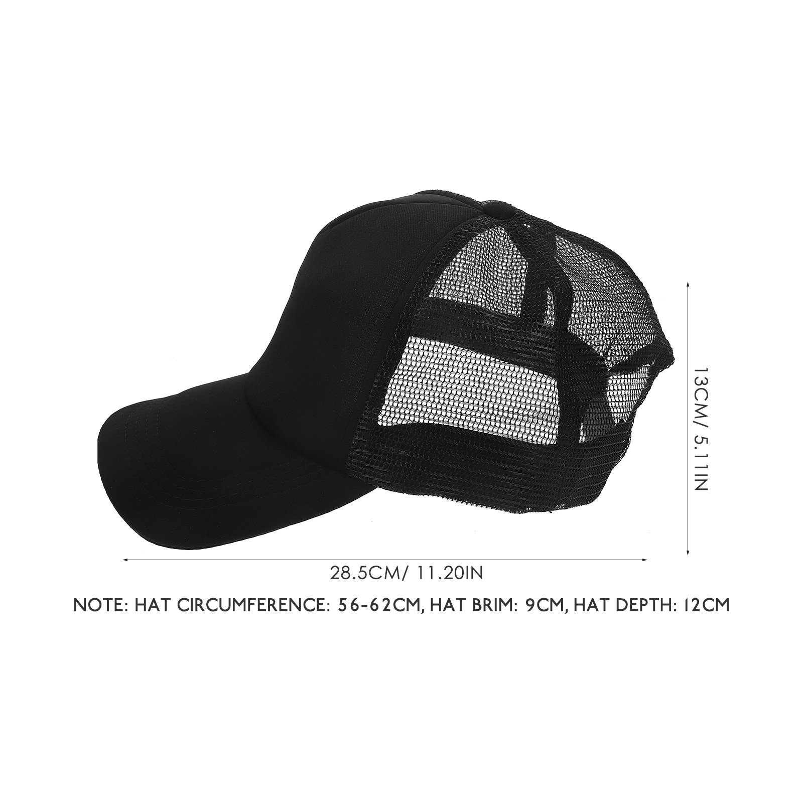 10Pcs Blank Mesh Baseball Caps - Hat Sublimation Blank บทวิจารณ์และราคา