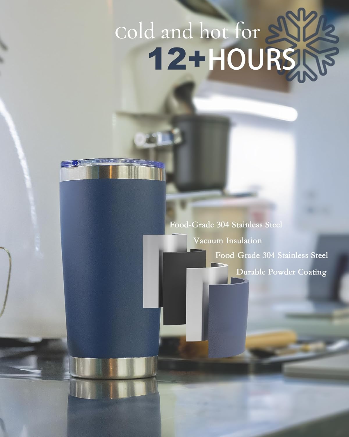20oz Leakproof Travel Coffee T - Tumbler 20Oz White บทวิจารณ์และราคา