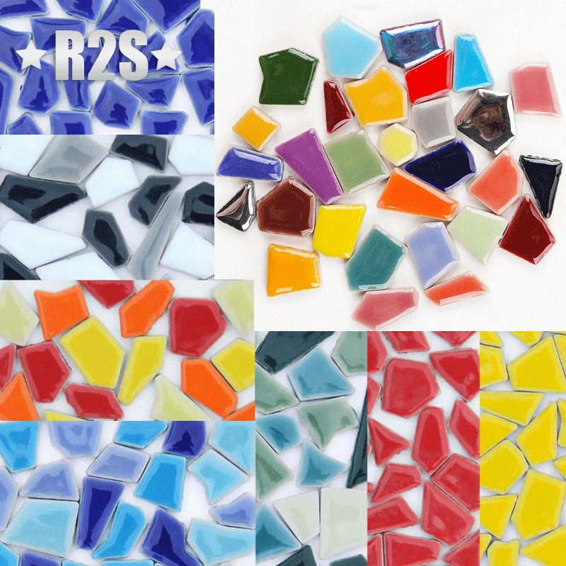 100g Porcelain Mosaic Tiles DI - Ceramic Tile Blank บทวิจารณ์และราคา