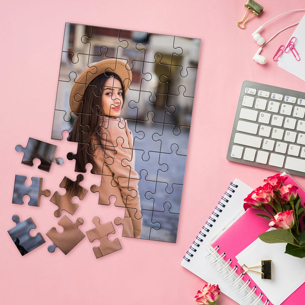 Custom Photo Puzzle Personaliz - Puzzle Blank White บทวิจารณ์และราคา