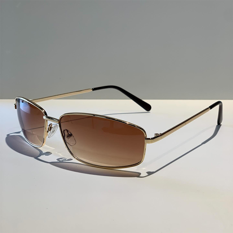 Women's y2k Sunglasses New Gla - Metal Photo Panel บทวิจารณ์และราคา