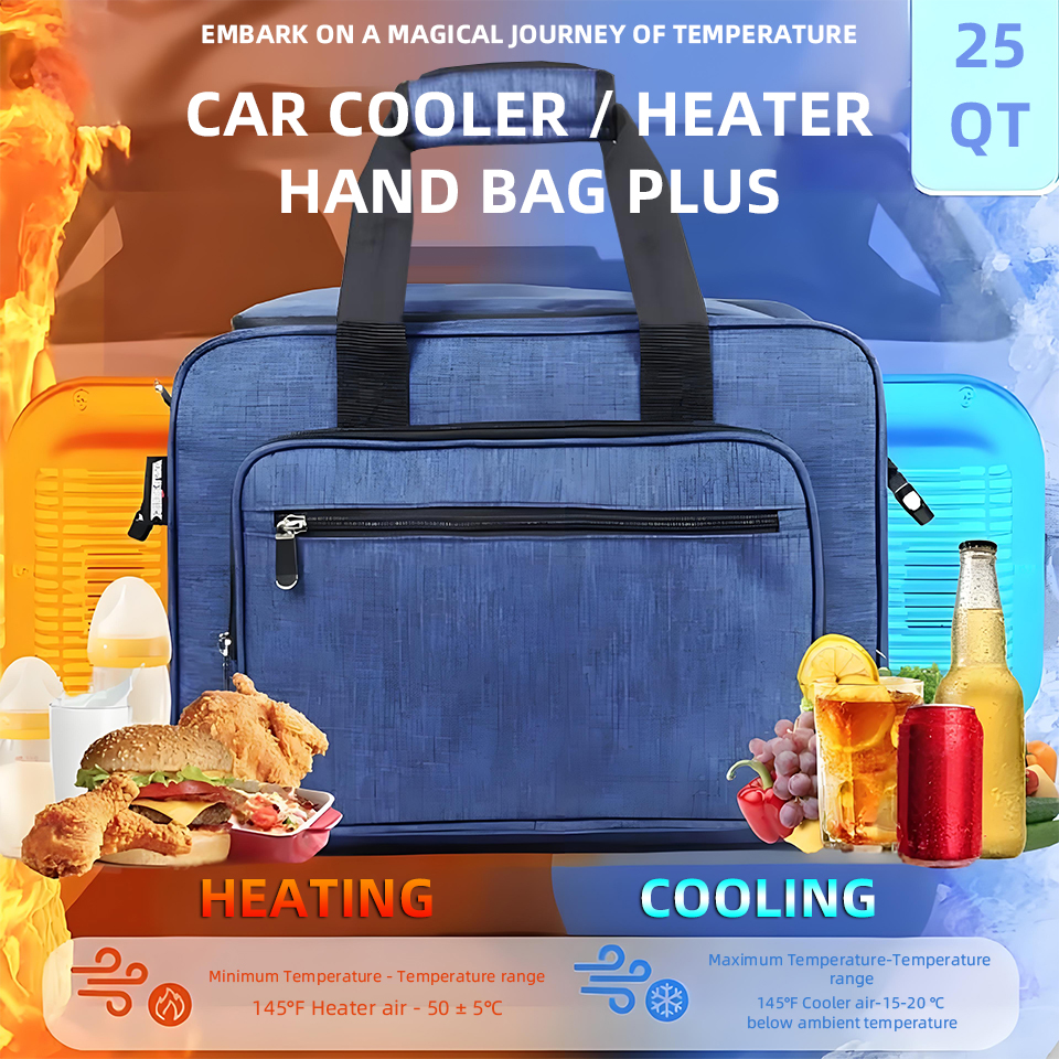 25L 3‑Layer Handheld Lunch Bag - Tote Bag Sublimation บทวิจารณ์และราคา
