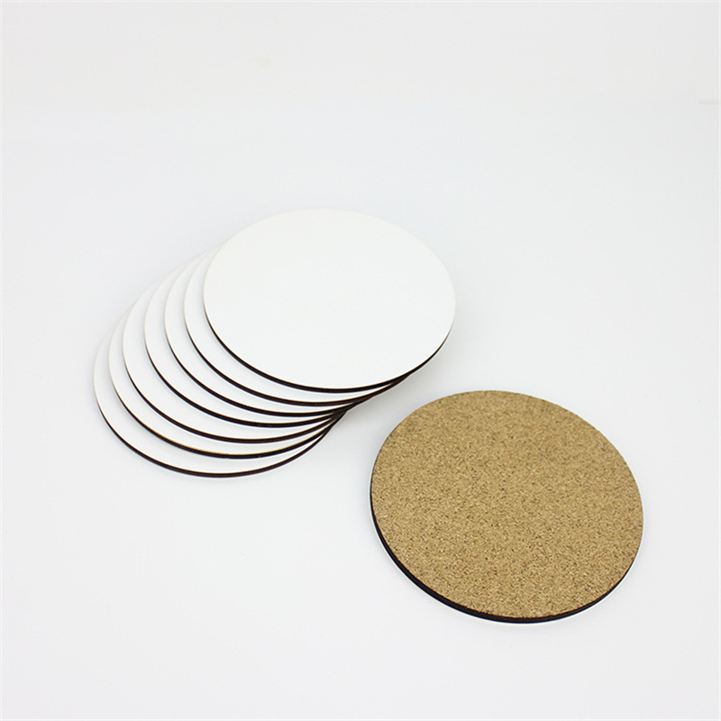 100Pcs/Lot DIY Sublimation Bla - Coaster Sublimation Blank บทวิจารณ์และราคา