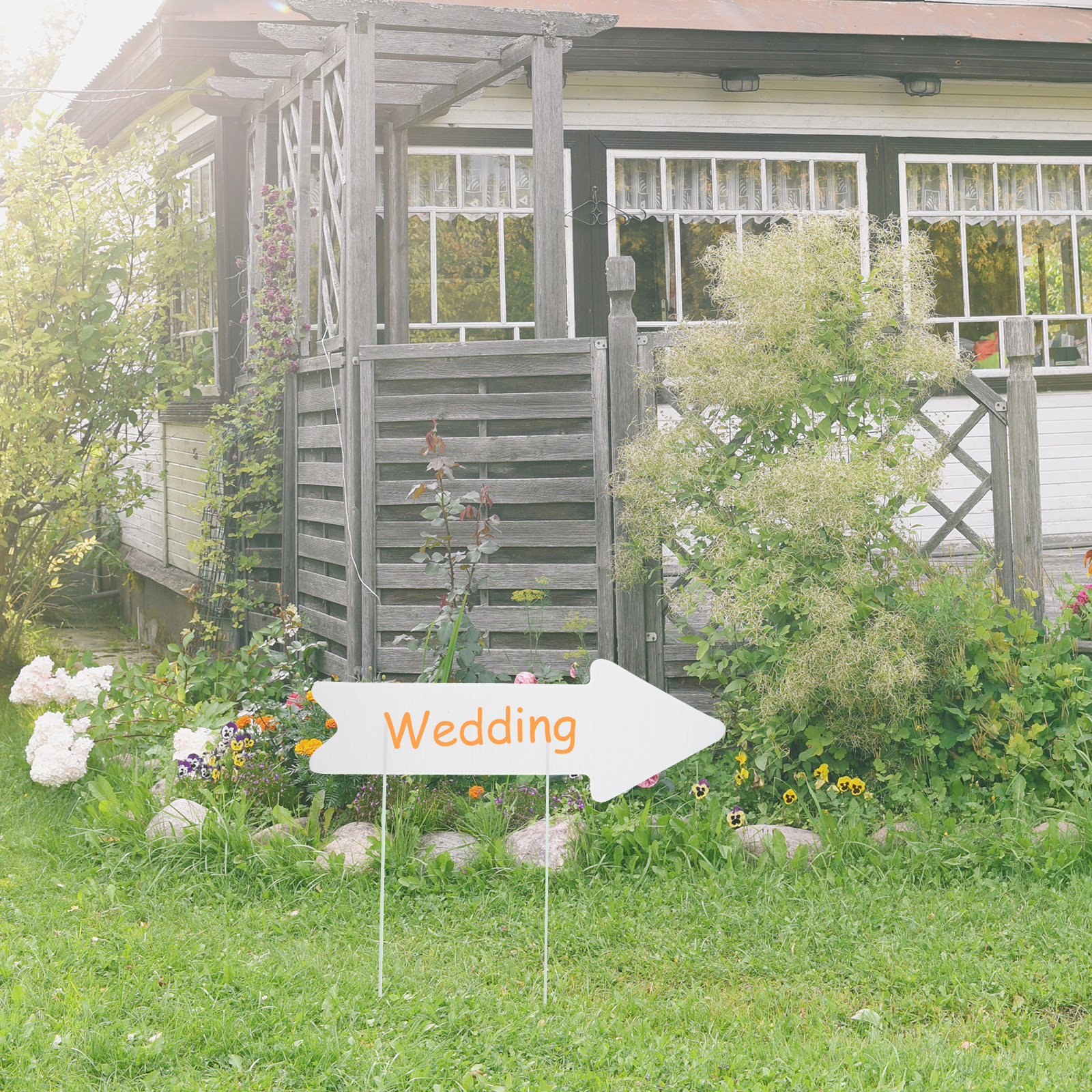 5Pcs Blank Yard Garden Signs P - Yard Sign Blank บทวิจารณ์และราคา