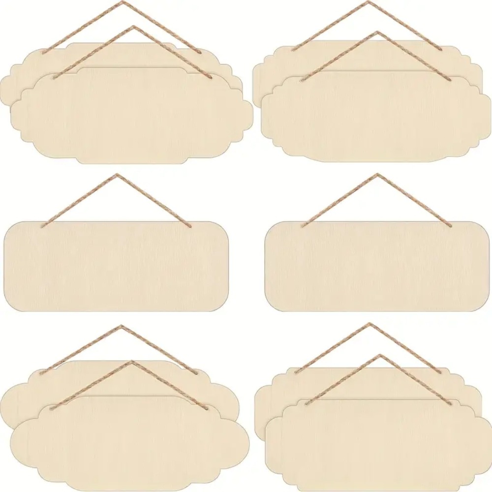 Blank Rectangle Oval Hanging W - Yard Sign Blank บทวิจารณ์และราคา