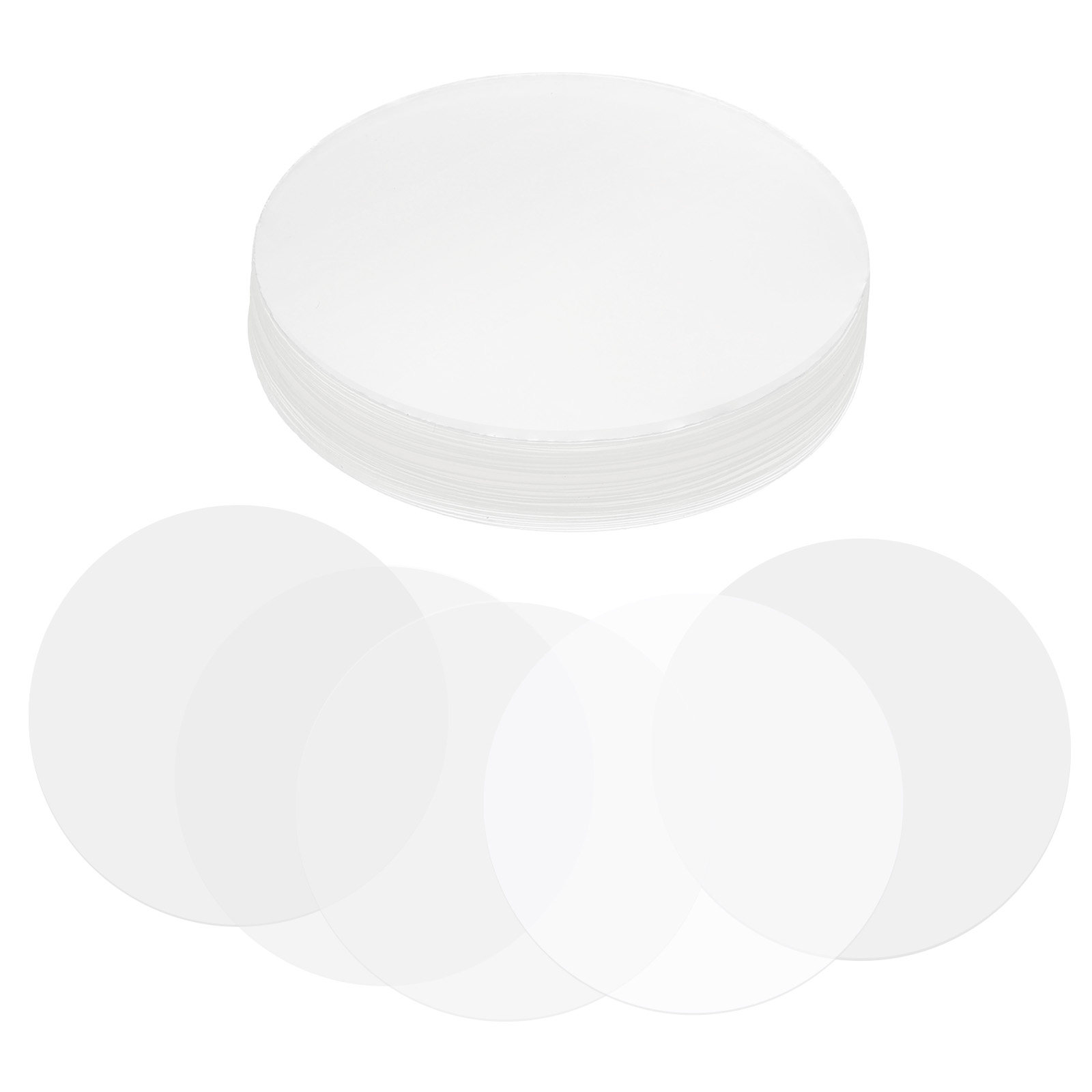 44/48/54/61/65/70mm Badge Film - Button Badge Blank บทวิจารณ์และราคา