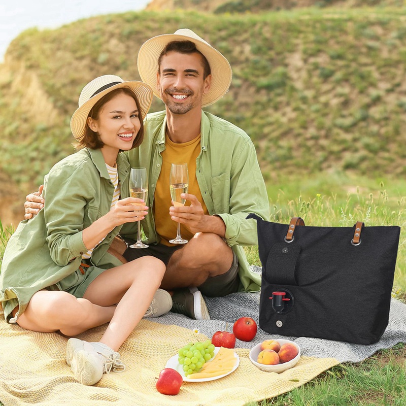 Hot Wine Tote Bag, Beach Coole - Tote Bag Sublimation บทวิจารณ์และราคา