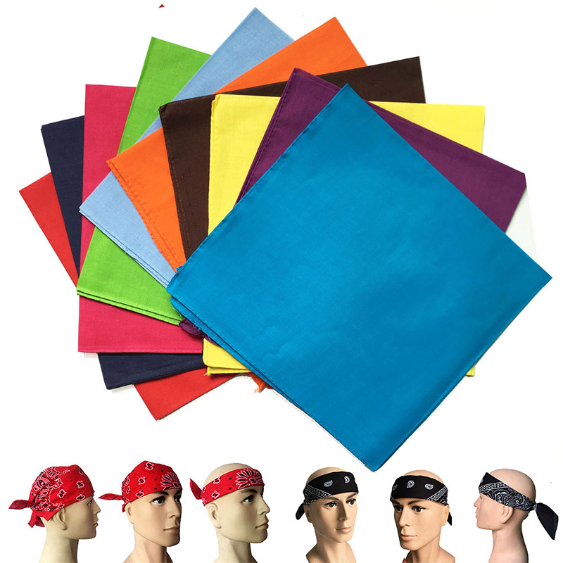 High Quality Solid Hip Hop Cot - Bandana Blank White บทวิจารณ์และราคา