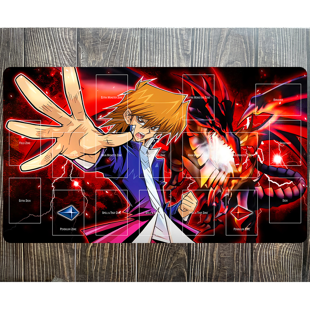 Yu-Gi-Oh Red-eyes Black Flare  - Door Mat Blank บทวิจารณ์และราคา